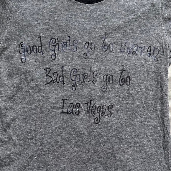 Early 2000s Graphic Ringer Tee - Picture 2 of 3